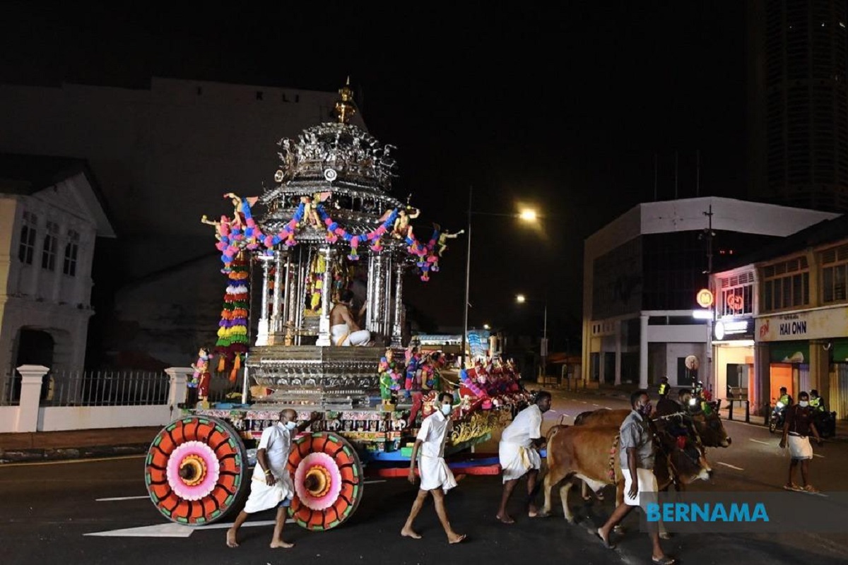 Thaipusam: Silver chariot journey in Penang allowed